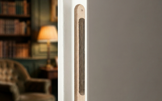 Past elk type deurbeslag op een opdekdeur?