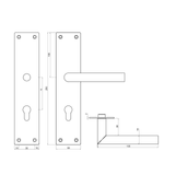Tekening renovatieschild deurbeslag PC72
