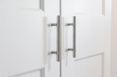 Staafgreep RVS - Boorafstand 128 mm