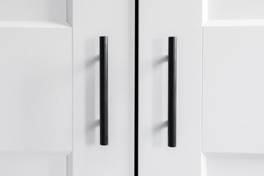 Staafgreep zwart - Boorafstand 192 mm