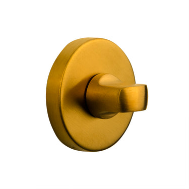 WC-sluiting Mat goud rond rozet