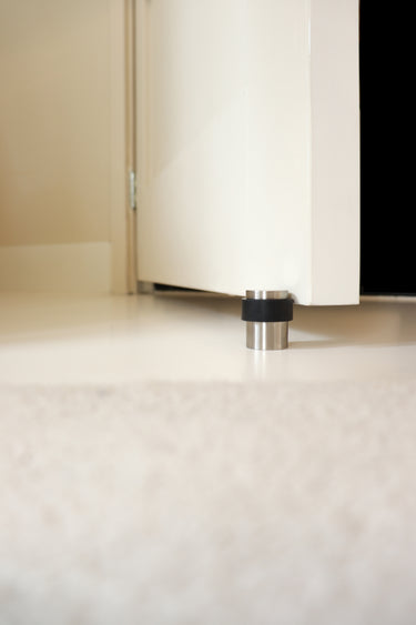 Deurstopper RVS vloermontage 40 mm