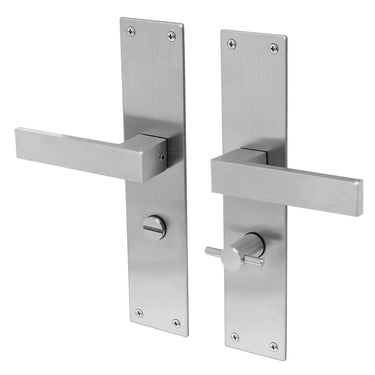 Trapini deurklink RVS - WC deurbeslag WC63