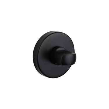 WC-sluiting zwart rond rozet